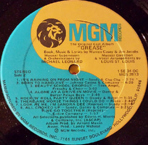 Various - Grease - The Original Broadway Cast Album -