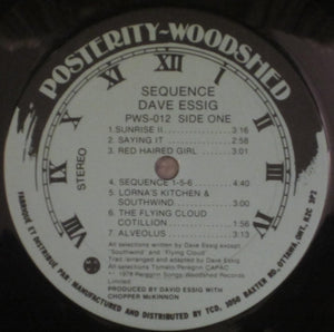 David Essig - Sequence - 1978