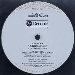 John Klemmer - Touch - 1978