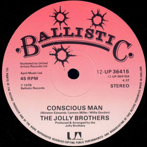 Jolly Brothers, The - Conscious Man - 1978