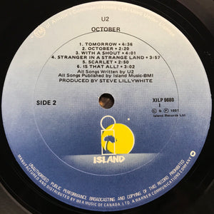 U2 - October