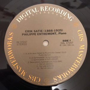 Erik Satie / Philippe Entremont - Piano / Klavier - 1981