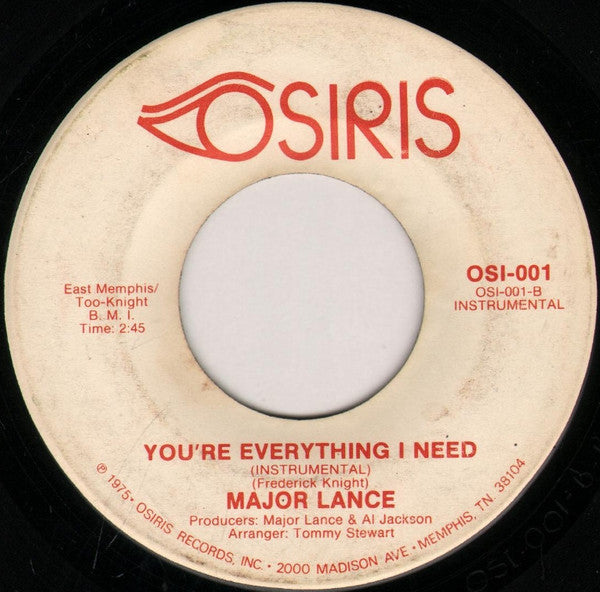 Major Lance - You're Everything I Need - 1975