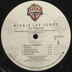 Rickie Lee Jones - The Magazine - 1984