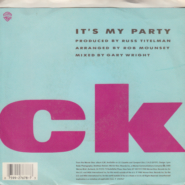 Chaka Khan - It's My Party - 1988