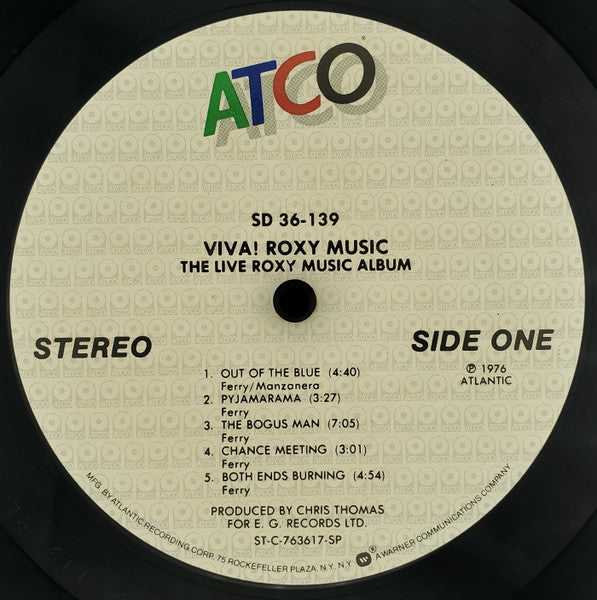 Roxy Music - Viva! The Live Roxy Music Album