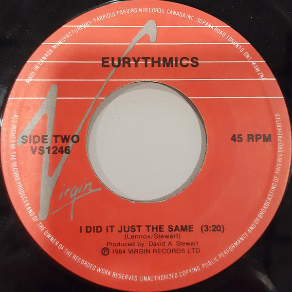 Eurythmics - Sexcrime (Nineteen Eighty Four)