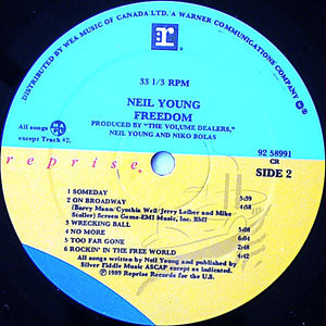 Neil Young - Freedom - 1989