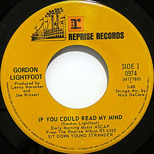 Gordon Lightfoot - If You Could Read My Mind - 1970