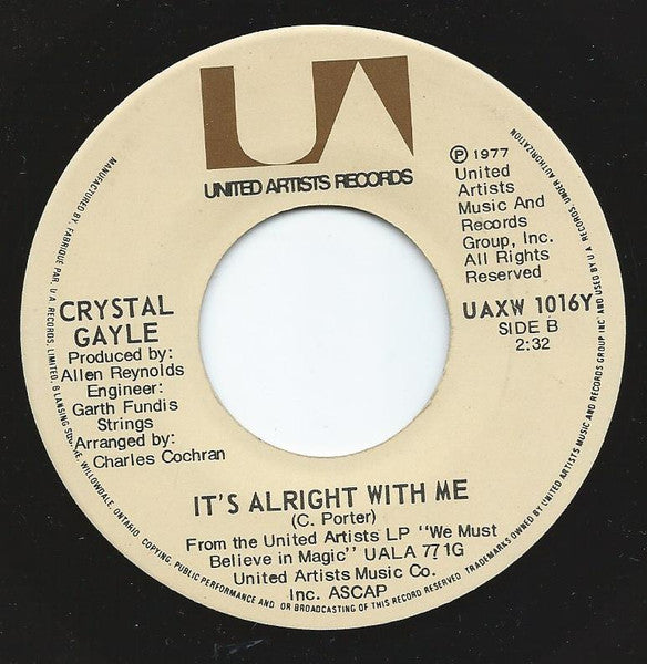 Crystal Gayle - Don't It Make My Brown Eyes Blue