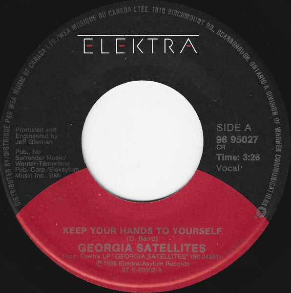 Georgia Satellites, The - Keep Your Hands To Yourself - 1986