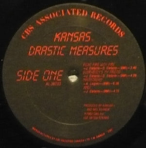 Kansas - Drastic Measures - 1983