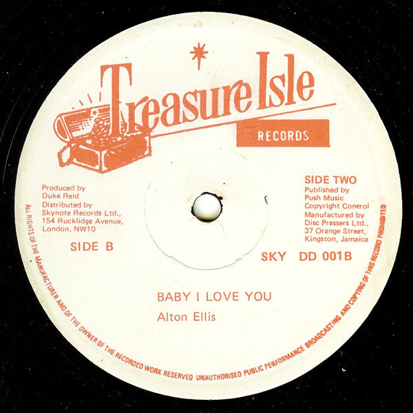 Alton Ellis - You Make Me Happy / Baby I Love You
