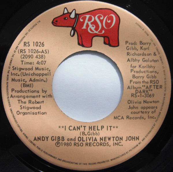 Andy Gibb And Olivia Newton-John - I Can't Help It - 1980