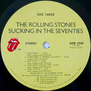 Rolling Stones, The - Sucking In The Seventies - 1981