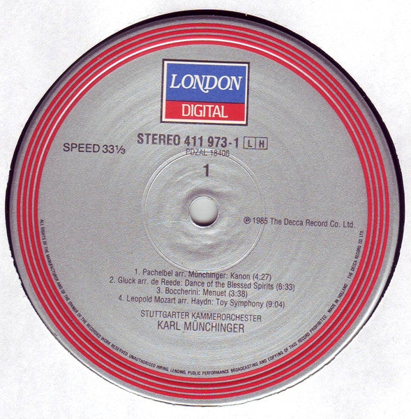 Johann Pachelbel - Kanon / Adagio / Air / Minuet