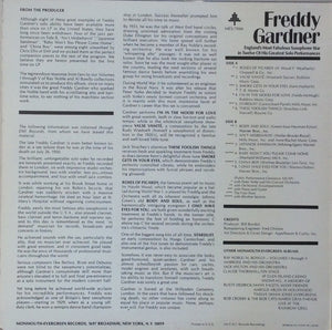 Freddy Gardner - Freddy Gardner - England`s Most Fabulous Saxophone Star