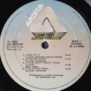 Aretha Franklin - Jump To It - 1982