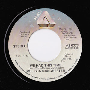 Melissa Manchester - Don't Cry Out Loud - 1978