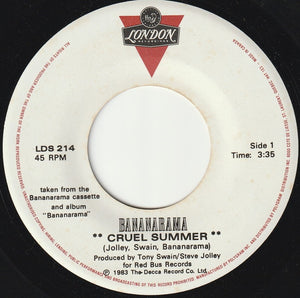 Bananarama - Cruel Summer - 1983