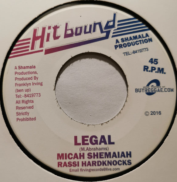 Micah Shemaiah & Rassi Hardknocks - Legal - 2016