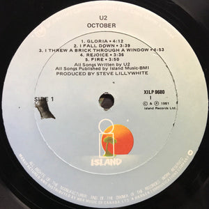 U2 - October