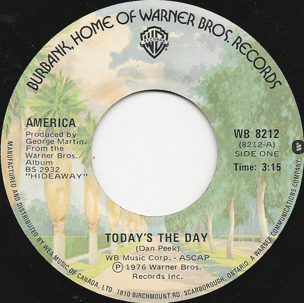 America (2) - Today's The Day