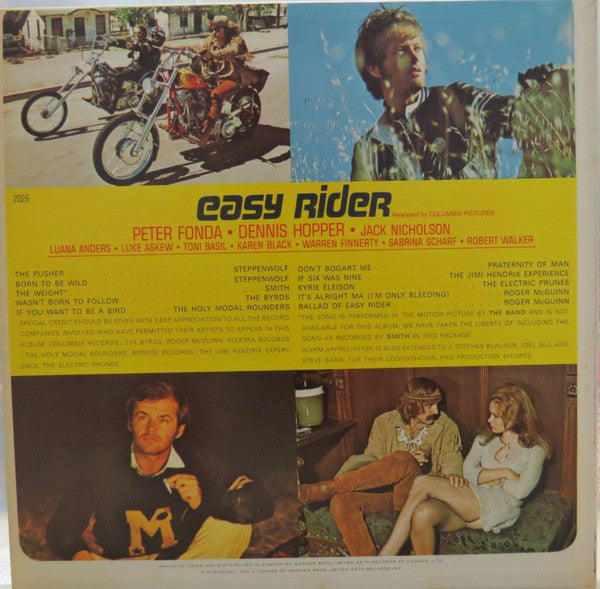 Various - Easy Rider (Music From The Soundtrack) - 1970