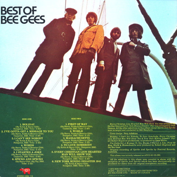 Bee Gees - Best Of Bee Gees - 1973