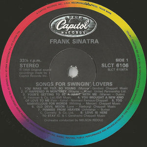 Frank Sinatra - Songs For Swingin' Lovers! - 1984
