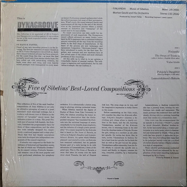 Jean Sibelius - Finlandia: Music Of Sibelius