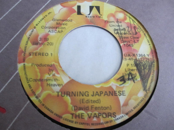Vapors, The - Turning Japanese - 1980