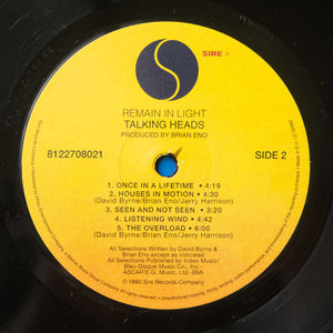 Talking Heads - Remain In Light - 2013