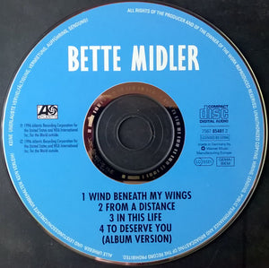 Bette Midler - Wind Beneath My Wings (CD) - 1996