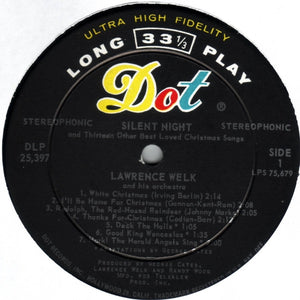 Lawrence Welk - Silent Night (And 13 Other Best Loved Christmas Songs) - 1961