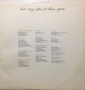 Paul Simon - Still Crazy After All These Years -