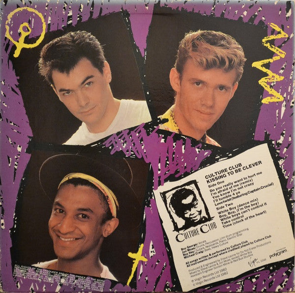 Culture Club - Kissing To Be Clever - 1982