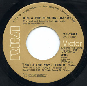 KC & The Sunshine Band - That's The Way (I Like It) - 1975