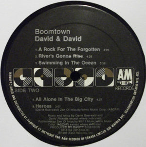 David + David - Boomtown