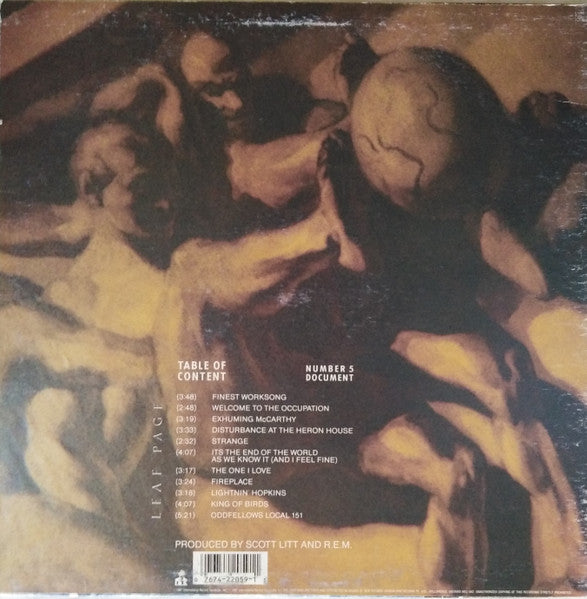 R.E.M. - Document - 1987