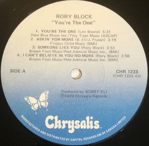 Rory Block - You're The One
