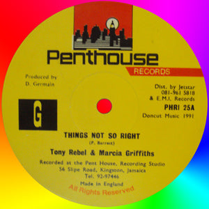 Tony Rebel - Things Not So Right