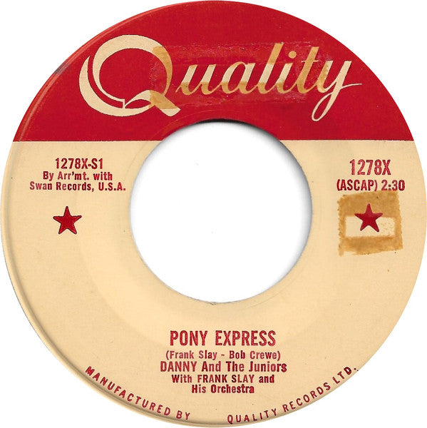 Danny & The Juniors - Pony Express