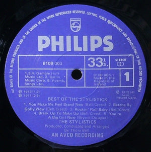 Stylistics, The - The Best Of The Stylistics - 1974