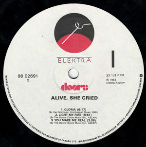 Doors, The - Alive, She Cried - 1983