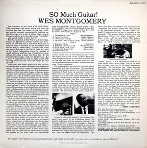 Wes Montgomery - So Much Guitar! - 1986