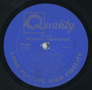 The Medical Mission Sisters And Friends - In Love