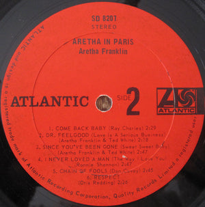 Aretha Franklin - Aretha In Paris