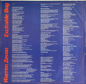 Warren Zevon - Excitable Boy - 1978