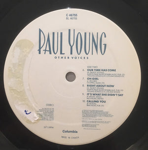 Paul Young - Other Voices - 1990